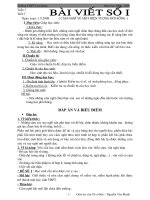 Tiết 7 Bài viết số 1