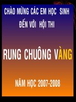 RUNG CHUONG VANG (THI HSG LOP 5 - 2008-VONG 3