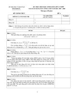 Đề thi HSG máy tÝnh cầm tay