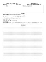 de kiem tra 1 tiet 12 co ban