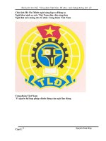 Bai thi tim hieu 80 nam Cong doan Viet Nam