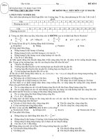 đề kiểm tra một tiết số 3 Vinh Xuân