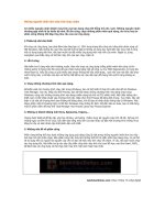 Những nguyên nhân làm máy tính chạy chậm