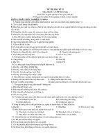 ĐỀ THI HỌC KỲ II 10 CB