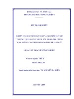 Nghiên cứu quy trình sản xuất vacxin viêm gan vịt từ chủng virus vacxin nhược độc DH EG 2000 và ứng dụng phòng can thiệp dịch vào thực tế sản xuất 