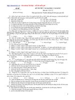 ĐỀ THI MẪU ĐHCĐ MÔN LÝ năm 2009 M07.doc