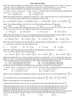 tổng hợp dao động