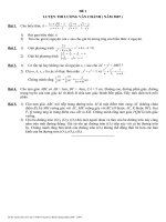 Đề thi tuyển lớp 10 - Môn Toán - Đề 1