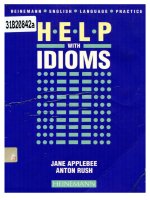 Help with Idioms