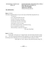 ĐỀ THI CHỌN HỌC SINH GIỎI LỚP 12 NĂM HỌC 2011-2012 MÔN NGỮ VĂN – SỞ GIÁO DỤC VÀ ĐÀO TẠO LONG AN