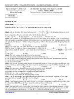 Đề Vật Lý ĐH 2