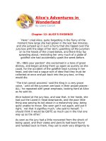 Những cuộc phiêu lưu của Alice (chương 12)-HẾT