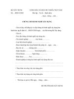 Mau chung chi hanh nghe xay dung