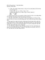 Đề thi HS giỏi bình định năm 2008-2009