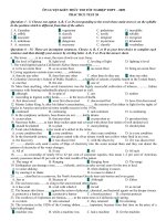 Ôn Thi TNPT -Test 20