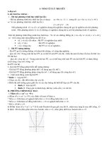 Đề cương ôn tập Toán 9 HK II