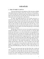 những giải pháp chủ yếu chuyển  dịch cơ cấu kinh tế nông nghiệp theo hướng công nghiệp hoá, hiện đại hoá huyện phú lộc, tỉnh thừa thiên huế 