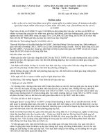 ĐÁNH GIÁ HIỆU QUẢ BỘ MÔN GDCD