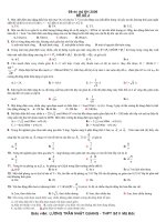 đề tham khảo để thi ĐH 2009 - khó