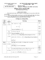 HDC THPT Hải Dương 06-07 ngày 2