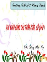 Đơn vi, chục, trăm, nghìn