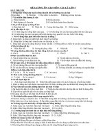 Đề cương ôn tập lí 7 HK II