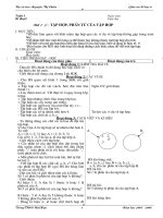 gaio an so học 6 tuan 1-5