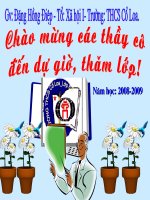 Hoi thoai_Dang Hong Diep_THCS Cổ Loa