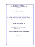 Nghiên cứu thành phần, đặc điểm sinh học, sinh thái học và biện pháp phòng trừ sâu hại chính trên đậu đỗ tại thừa thiên huế 