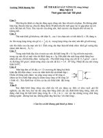 De thi HSG Vật lí 8