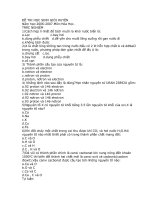 ĐỀ THI HSG HUYỆN HÓA 8