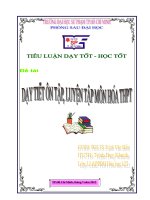Trinh duy khanh DTHT day tiet on tap,luyen tap 