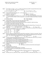 DE THI THU DH HAY VA RAT CO BAN