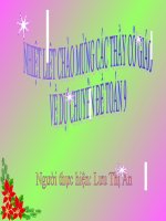 Tiet 11 Mot so he thuc ve canh va goc trong tam giac vuong (T1).