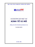 Giáo trình kinh tế vi mô
