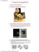 Chương 6 nguyên lý LCD 