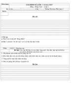 THI ĐỊNH KÌ LẦN 3 -TV LOP 2