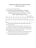 ỨNG DỤNG MÔ HÌNH HÌNH THÁI CỤC BỘ TRONG PHÂN TÍCH DIỄN BIẾN VÀ SA BỒI LUỒNG CỬA ĐÁY