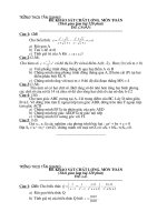 De thi thu vao lop 1 nam 2009-2010 mon Toan