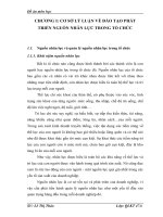 Một số giải pháp nhằm hoàn thiện công tác đào tạo và phát triển nguồn nhân lực tại Tổng công ty giấy Việt Nam29