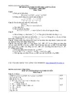 ks hsg -de toan 9-lan 2 06-07