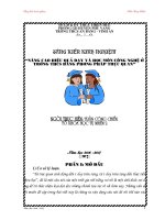 Sáng kiến kinh nghiệm 