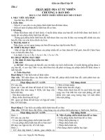 Giáo án địa lí lớp 10 