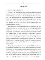 “Giải pháp nâng cao sức cạnh tranh xuất khẩu thủ công mỹ nghệ Việt Nam trên thị trường Mỹ” 