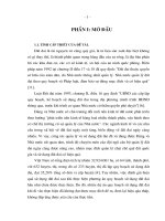 Luận văn đánh giá hiệu quả sử dụng đất lâm nông nghiệp sau 9 năm thực hiện phương án quy hoạch sử dụng đất huyện phú bình, tỉnh thá 