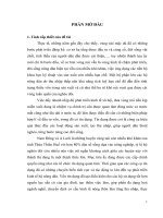 Tác động của vốn tín dụng đối với kinh tế hộ nông dân ở huyện nam đông và a lưới tỉnh thừa thiên huế 