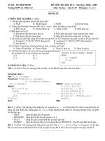 Đề kiểm tra HK II lớp 11