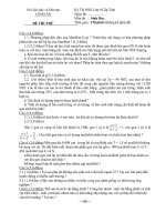 ĐỀ THI THỬ KỲ THI HỌC SINH GIỎI LỚP 9 CẤP TỈNH MÔN SINH HỌC - SỞ GIÁO DỤC VÀ ĐÀO TẠO LONG AN