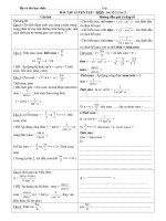 bài tập tự chọn chương III, hướng dẫn HS tự giải