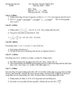 Đề thi HSG môn toán lớp 9 TP Hà Nội năm học 2008-2009